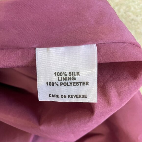 St John Skirt Womens Size 10 Mix Print 100% Silk Festival Artsy Colorful Party - Picture 6 of 7